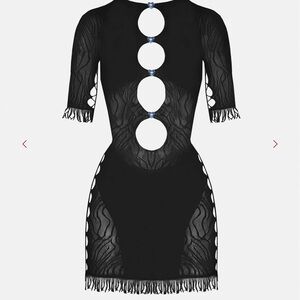 Poster Girl Miranda dress in black 
One Size